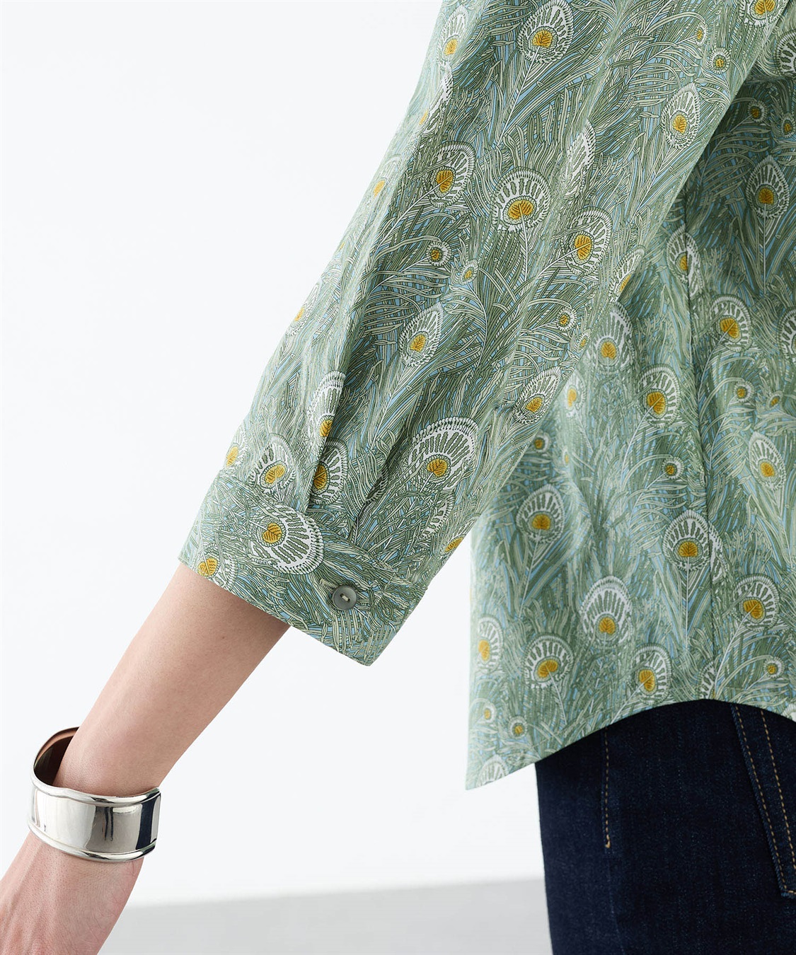 A/C DESIGN BY ALPHA CUBIC リバティシャツブラウス_sub_10