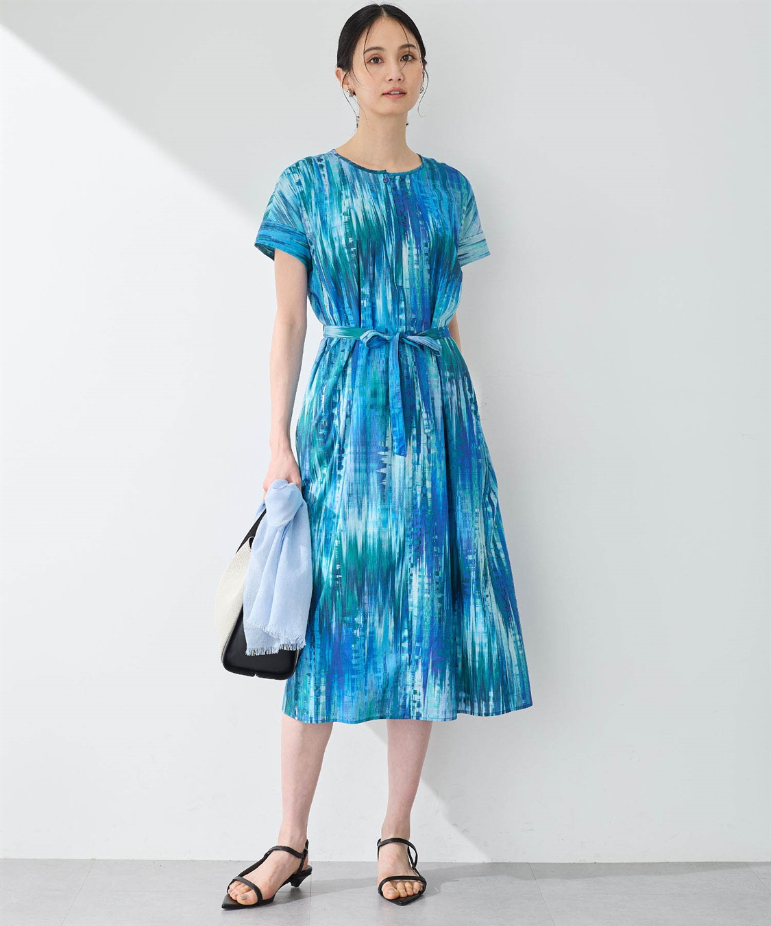 リバティワンピース A/C DESIGN BY ALPHA CUBIC｜クロスプラス公式通販