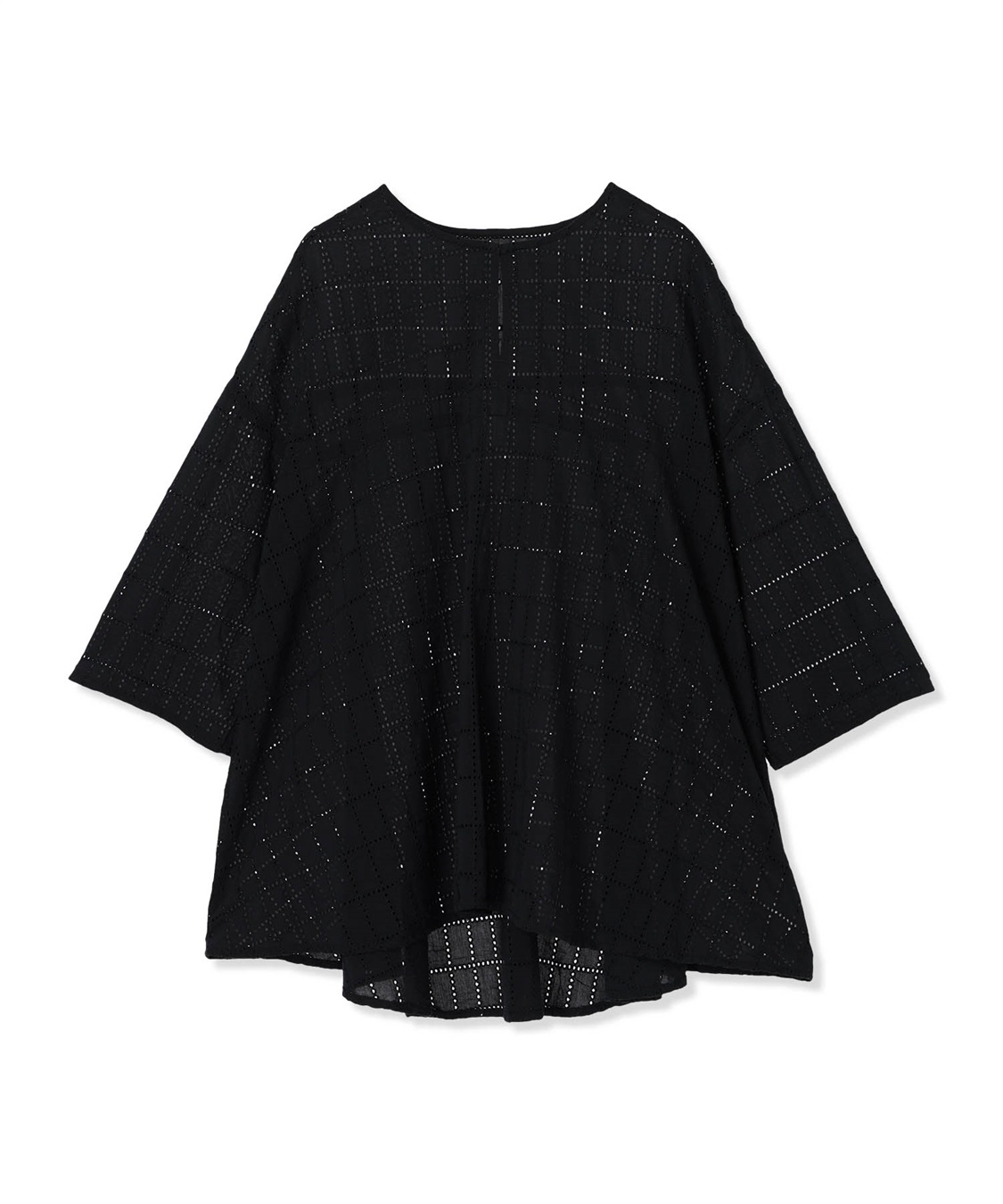 A/C DESIGN BY ALPHA CUBIC スクエア刺しゅうブラウス_sub_17