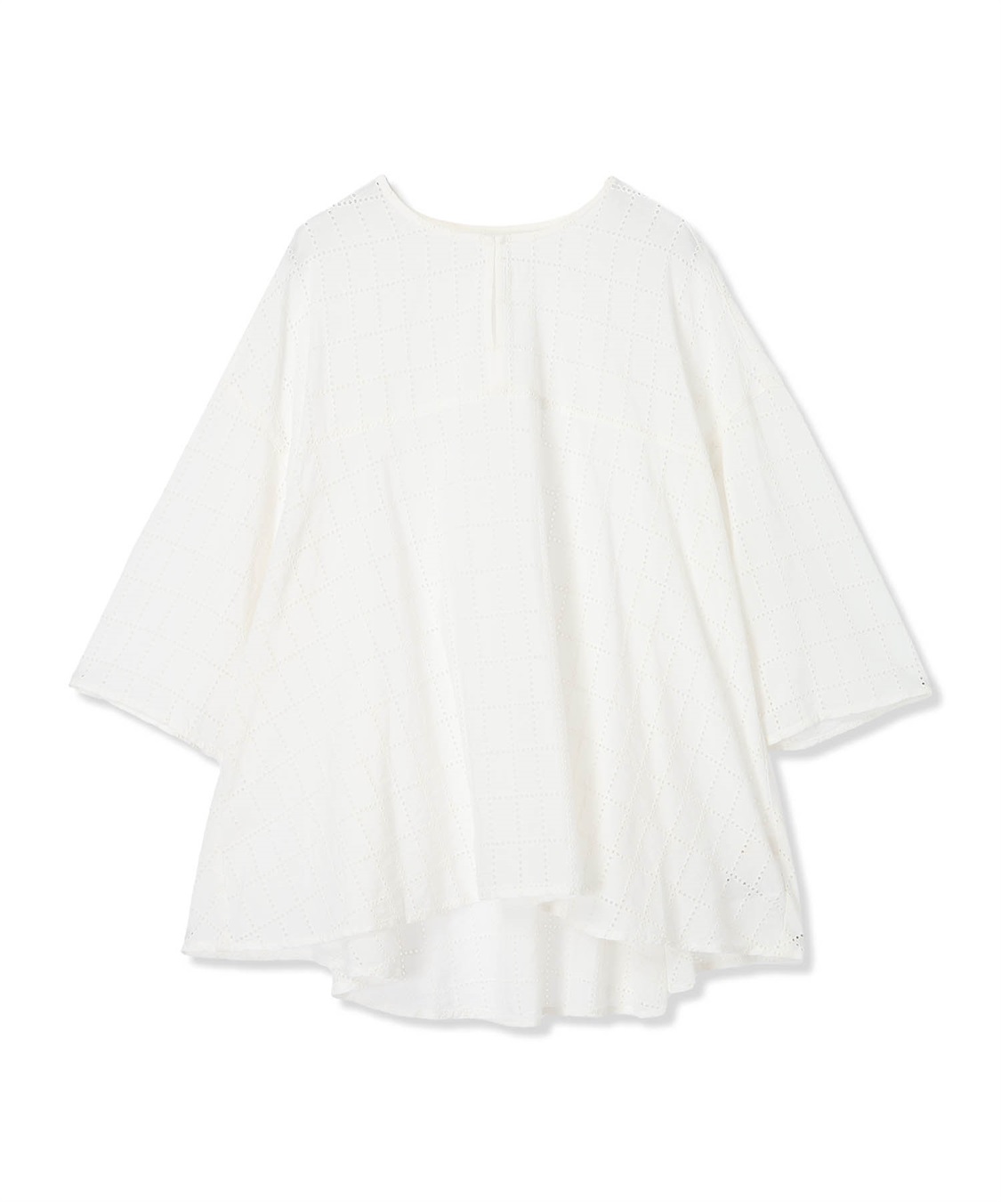 A/C DESIGN BY ALPHA CUBIC スクエア刺しゅうブラウス_sub_18