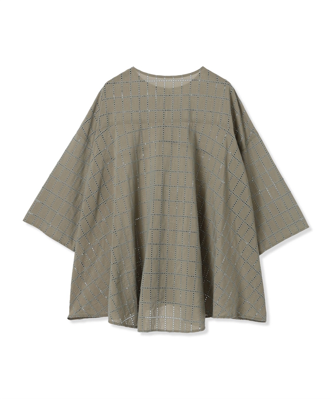 A/C DESIGN BY ALPHA CUBIC スクエア刺しゅうブラウス_sub_20