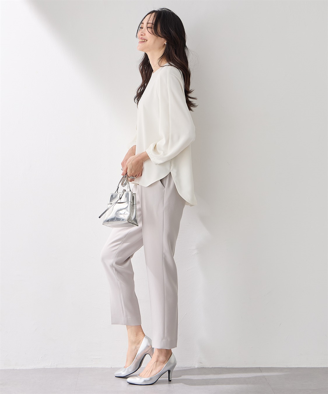 A/C DESIGN BY ALPHA CUBIC チュニックブラウス_sub_4