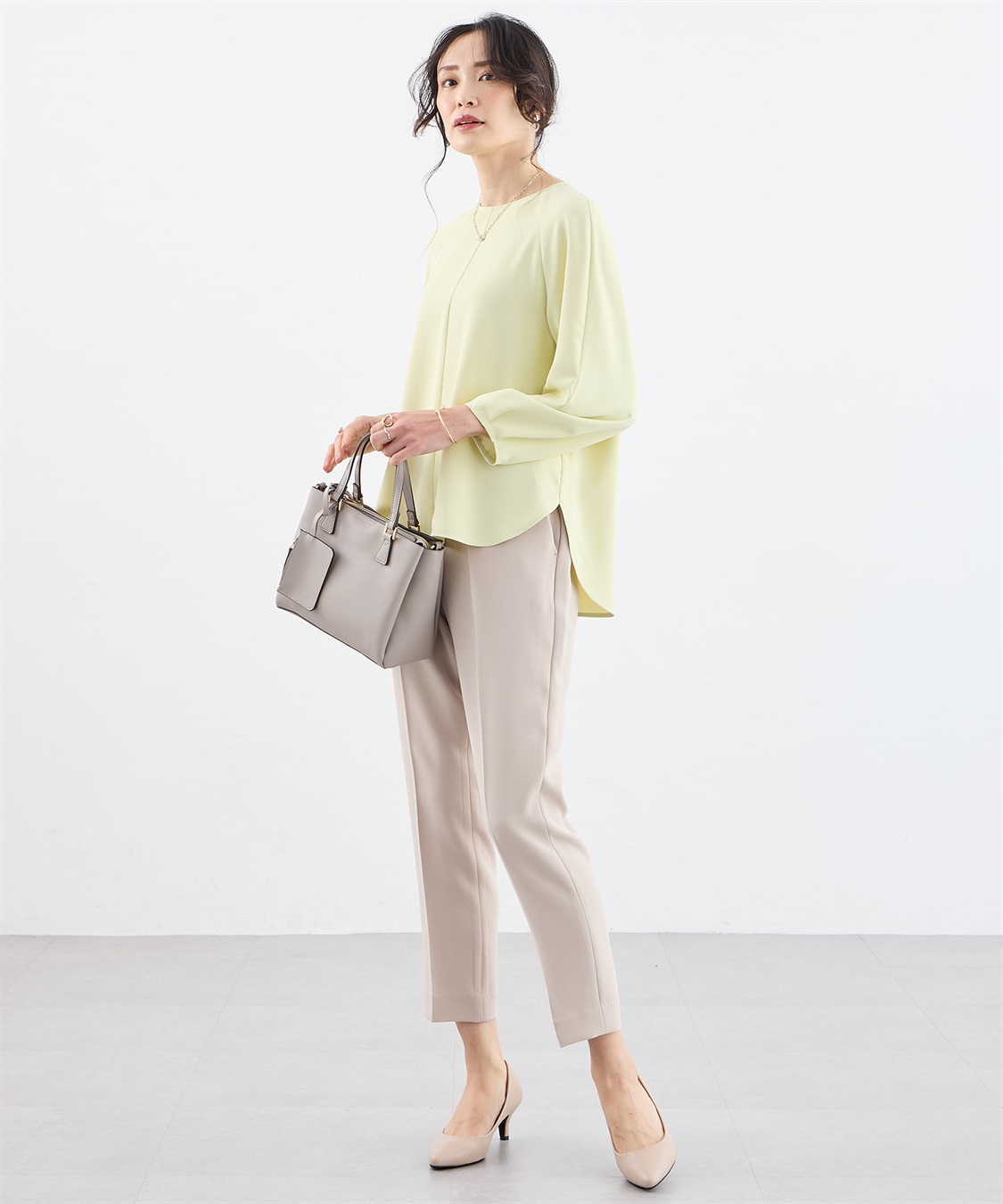 A/C DESIGN BY ALPHA CUBIC チュニックブラウス_sub_9