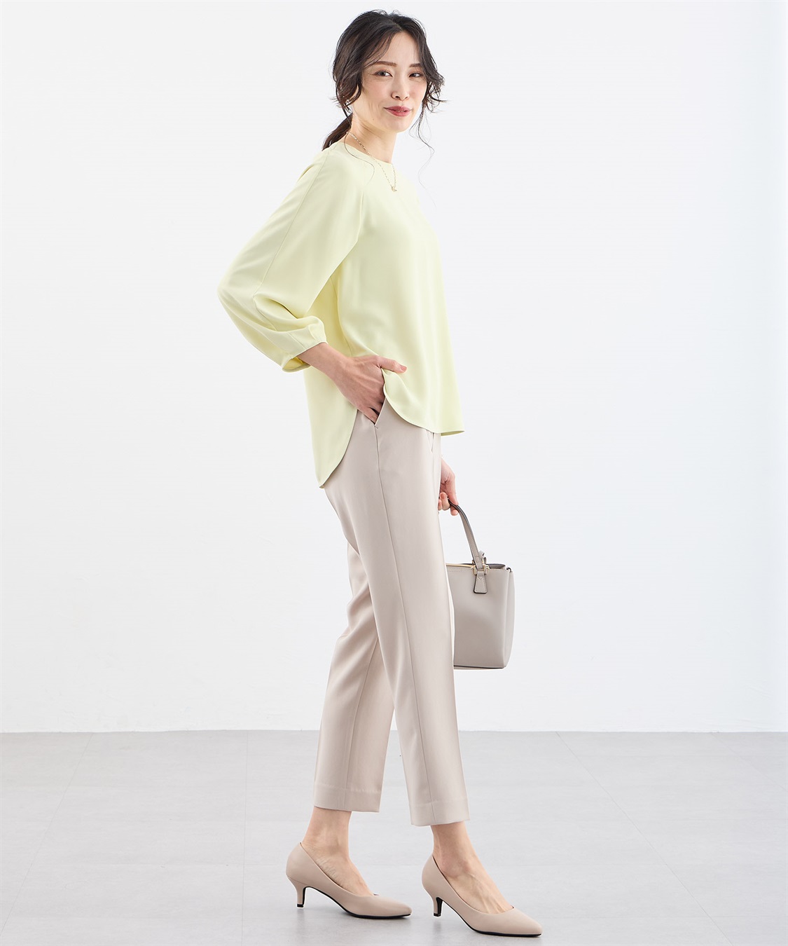 A/C DESIGN BY ALPHA CUBIC チュニックブラウス_sub_10