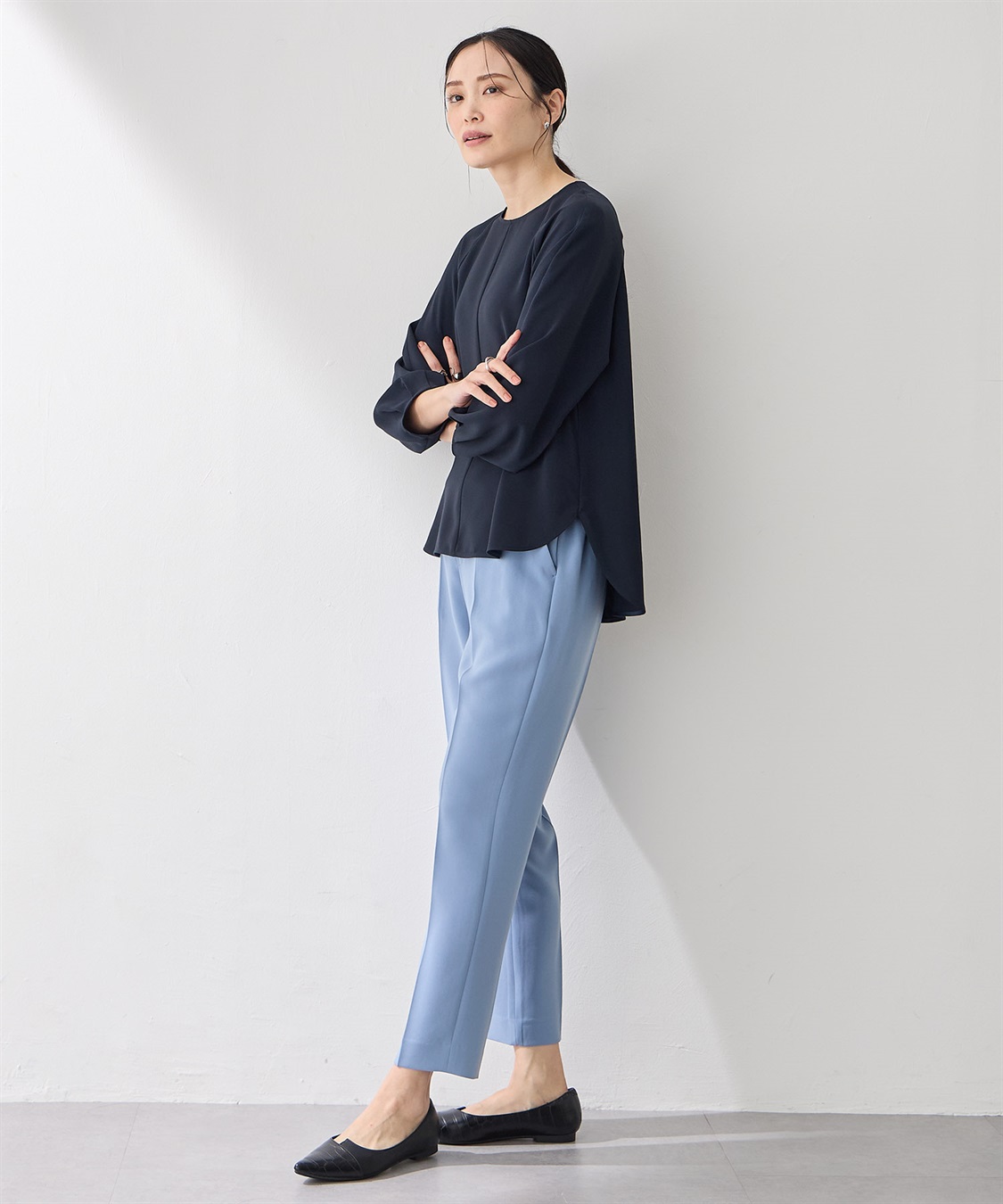 A/C DESIGN BY ALPHA CUBIC チュニックブラウス_sub_15