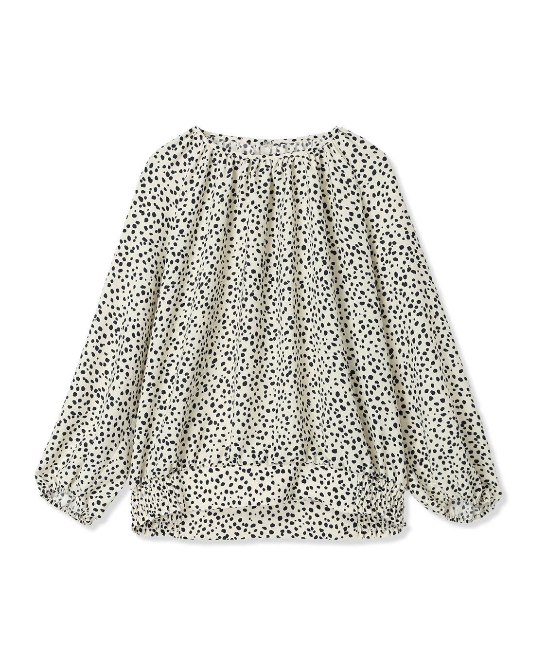 A/C DESIGN BY ALPHA CUBIC 【アルコラージュ】ドットプリントブラウス_sub_15