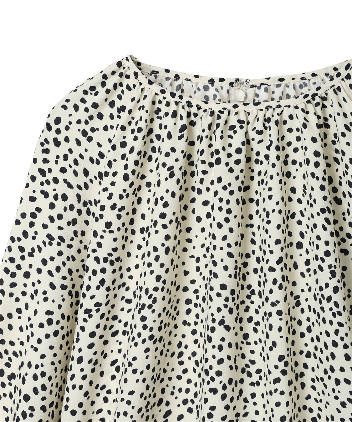 A/C DESIGN BY ALPHA CUBIC 【アルコラージュ】ドットプリントブラウス_sub_18