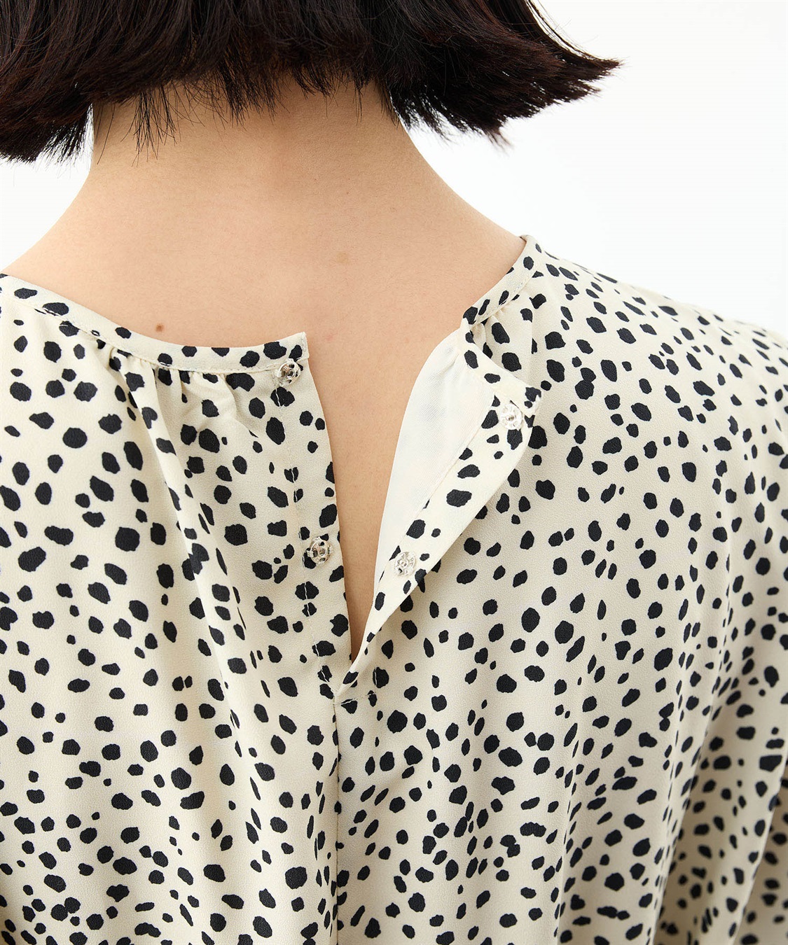 A/C DESIGN BY ALPHA CUBIC 【アルコラージュ】ドットプリントワンピース_sub_12