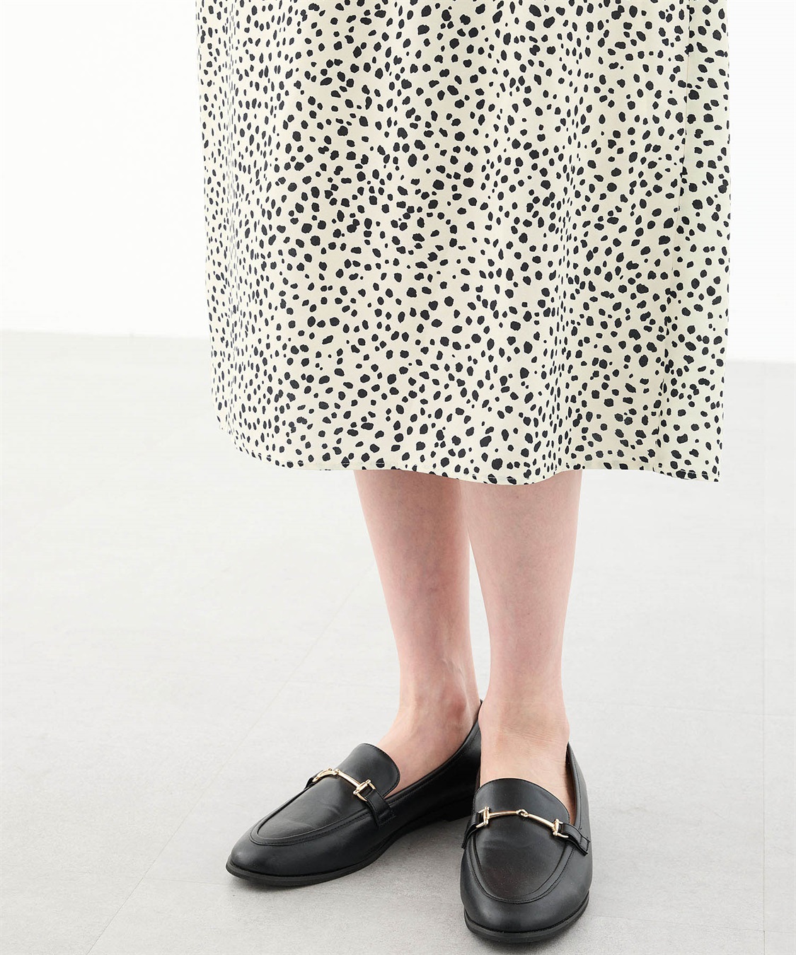 A/C DESIGN BY ALPHA CUBIC 【アルコラージュ】ドットプリントワンピース_sub_14