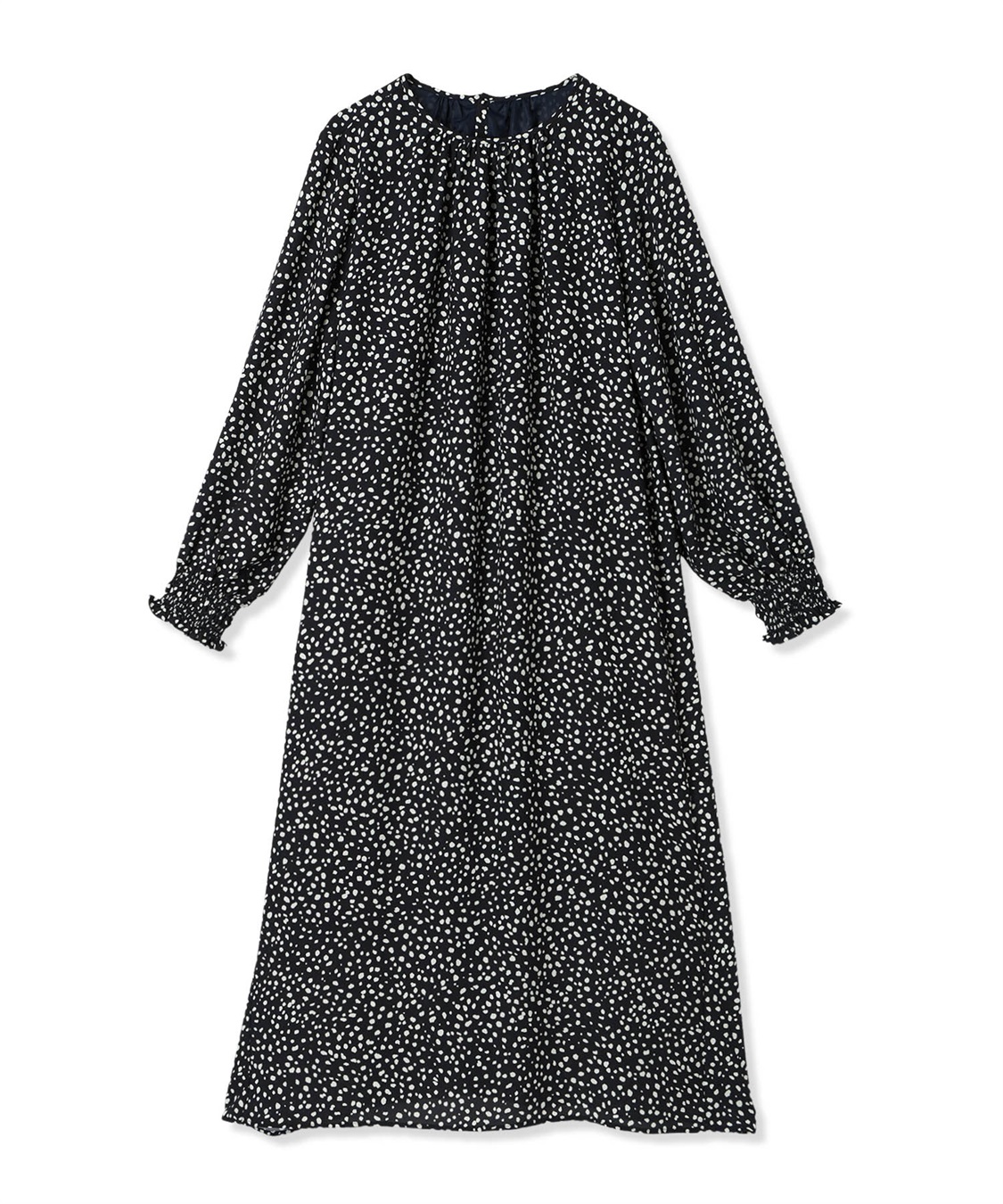 A/C DESIGN BY ALPHA CUBIC 【アルコラージュ】ドットプリントワンピース_sub_16