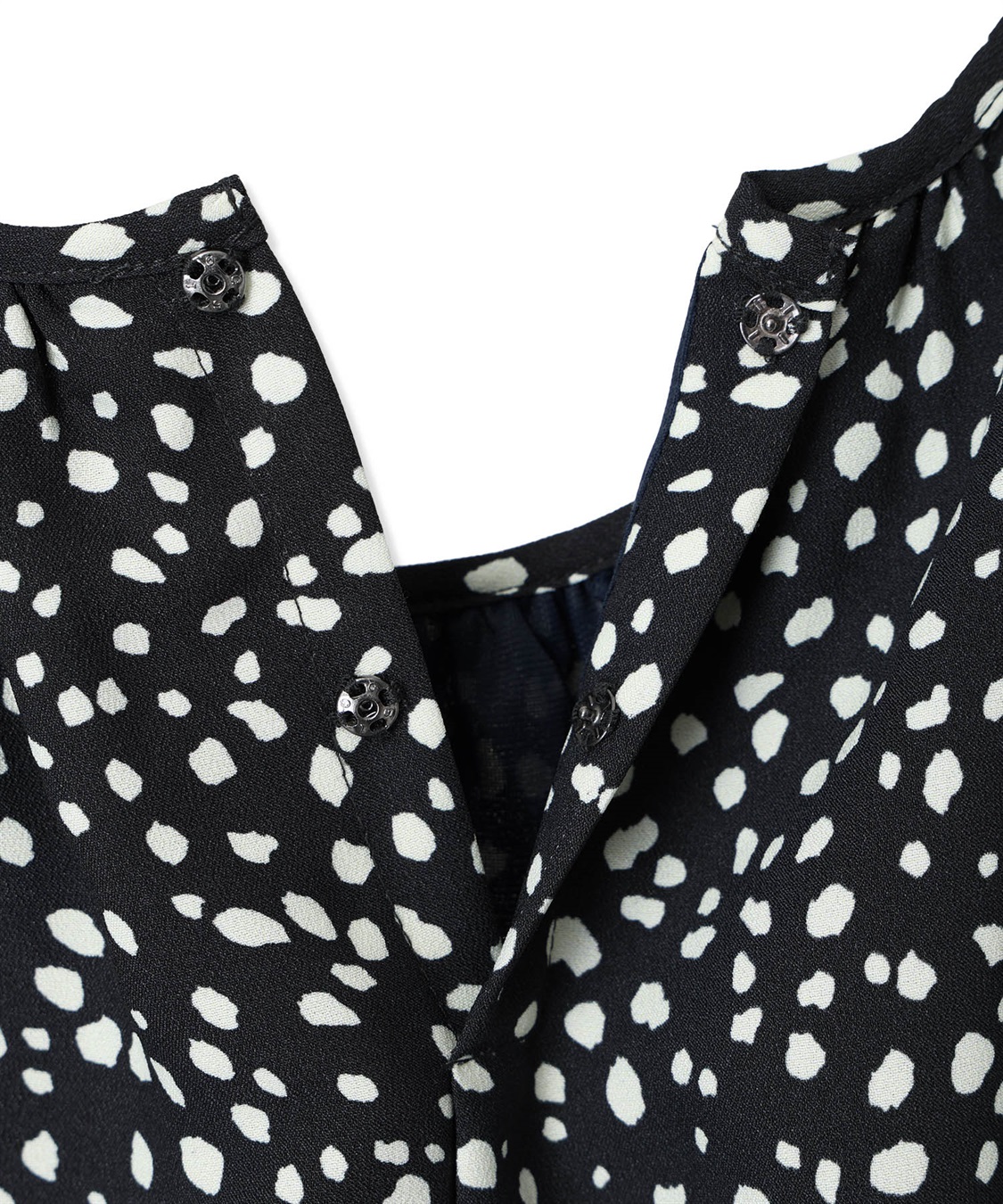 A/C DESIGN BY ALPHA CUBIC 【アルコラージュ】ドットプリントワンピース_sub_22