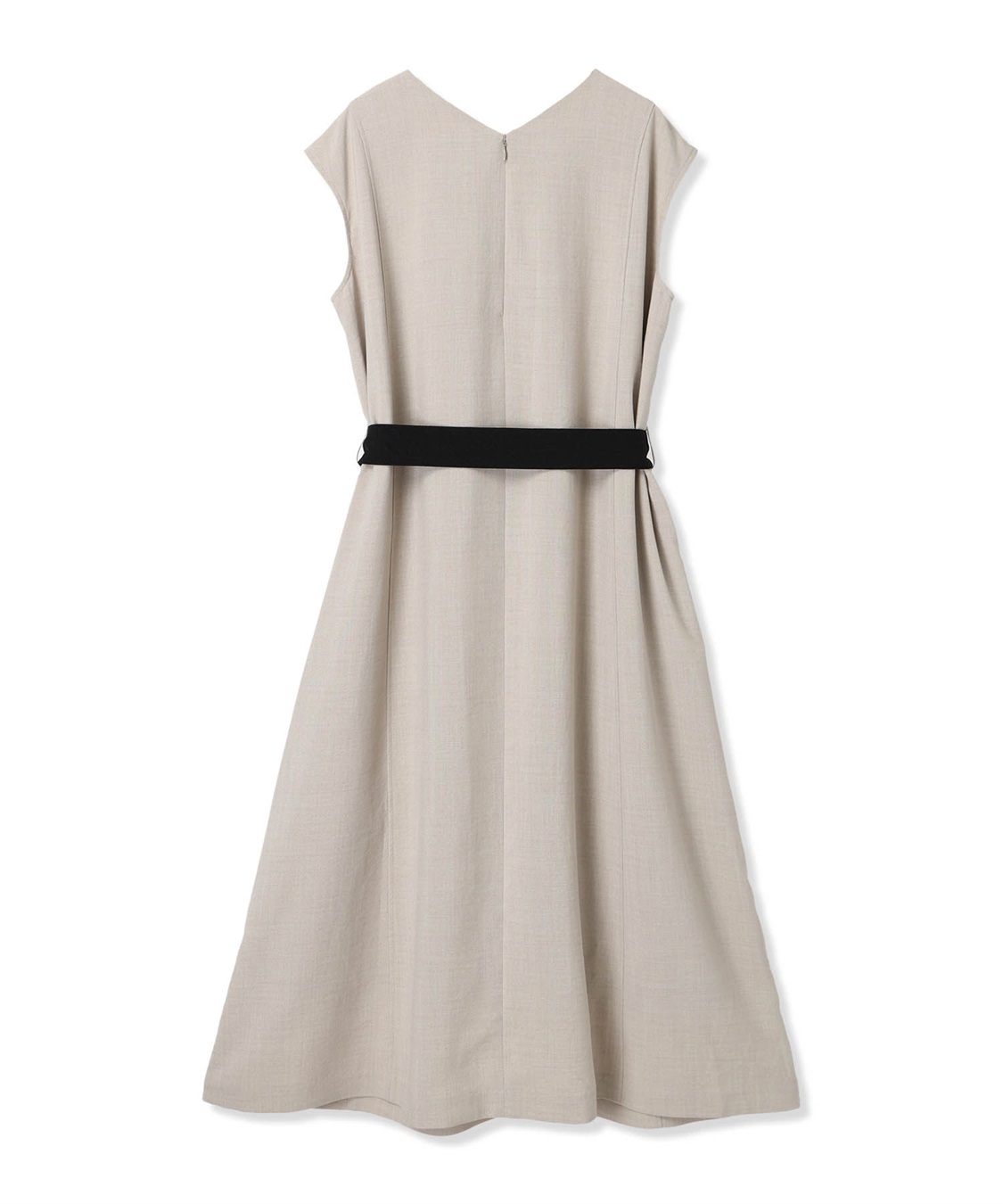 A/C DESIGN BY ALPHA CUBIC リネンライクベルテッドワンピース_sub_16