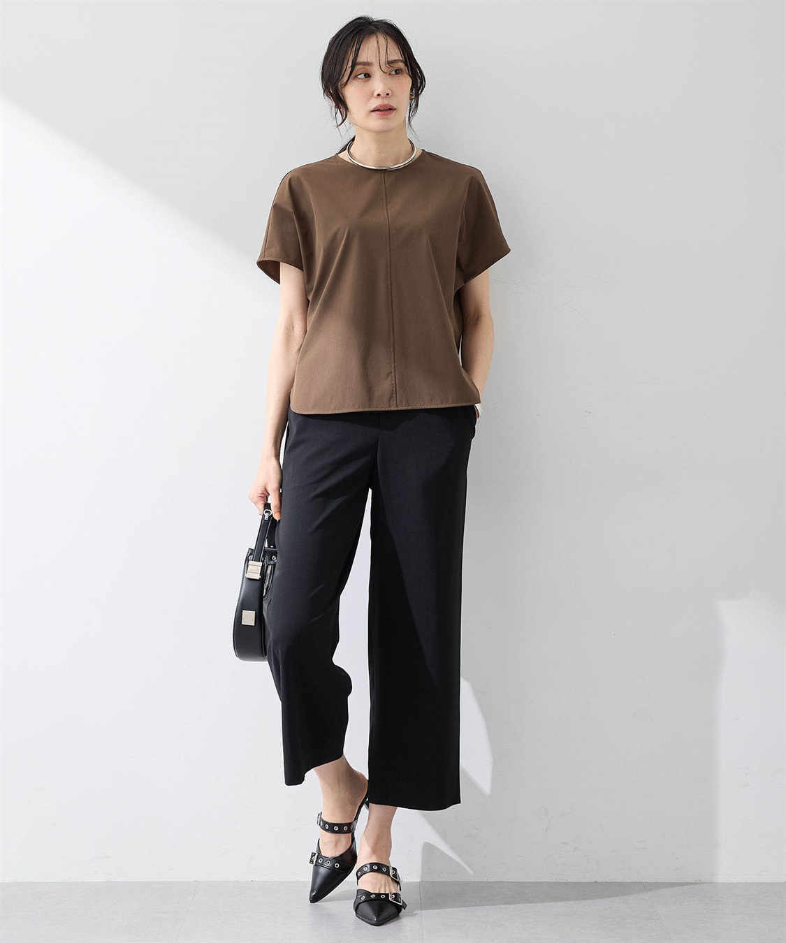 A/C DESIGN BY ALPHA CUBIC 【美モーション】ストレッチナイロンラッシュブラウス【接触冷感・UVカット・撥水】_sub_12