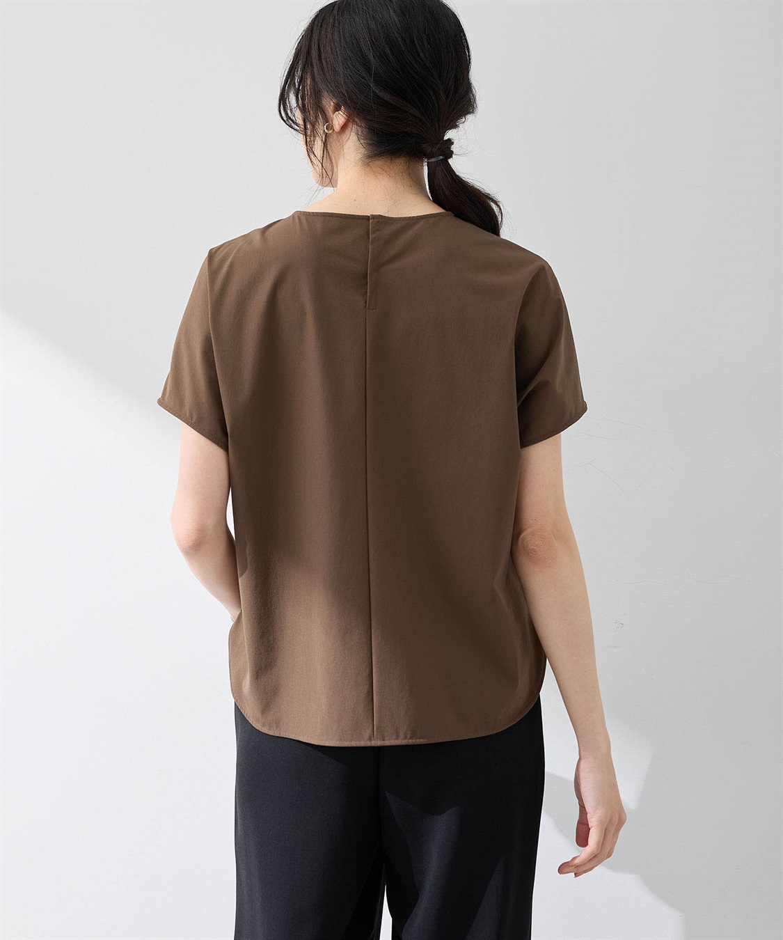 A/C DESIGN BY ALPHA CUBIC 【美モーション】ストレッチナイロンラッシュブラウス【接触冷感・UVカット・撥水】_sub_15