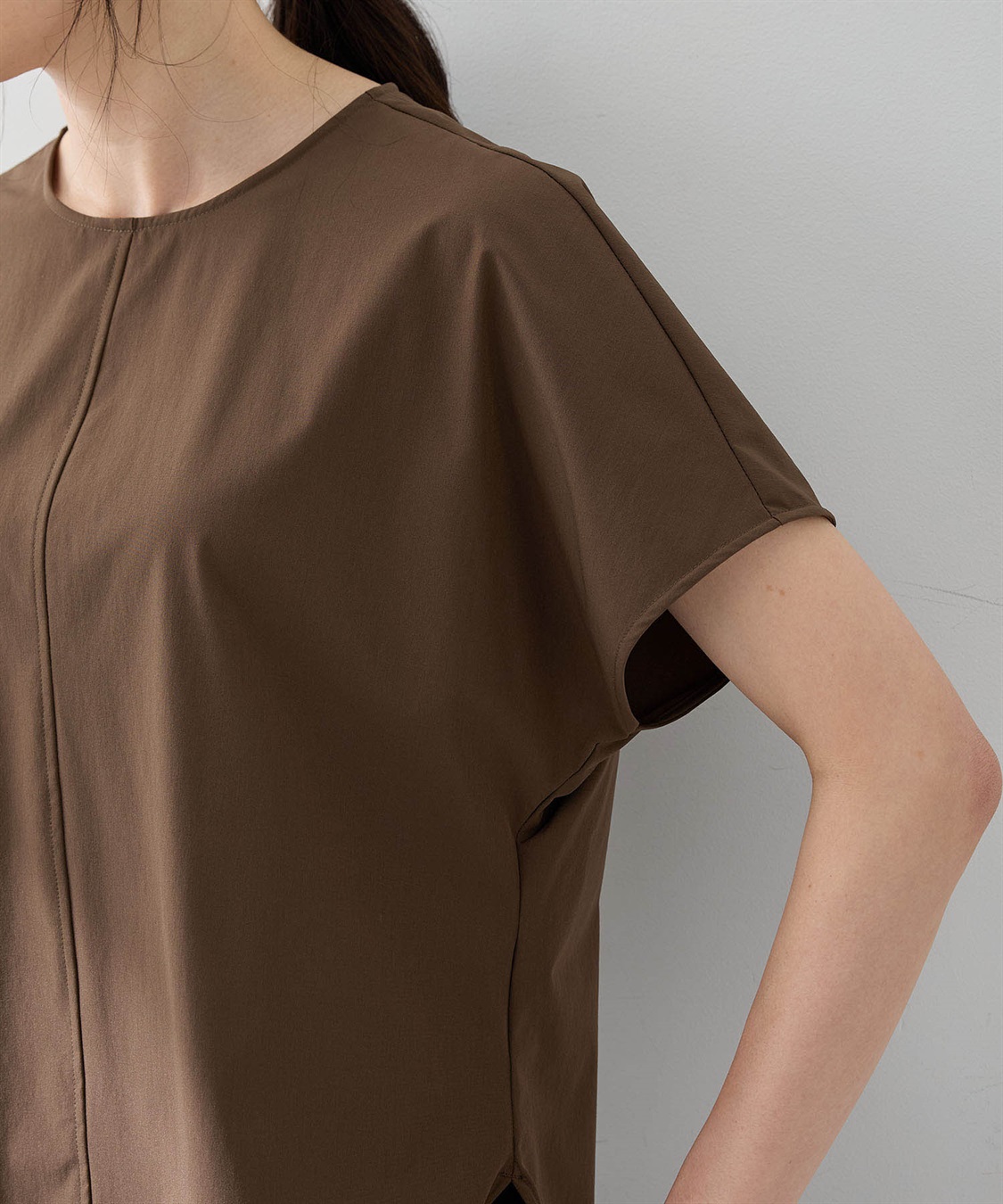 A/C DESIGN BY ALPHA CUBIC 【美モーション】ストレッチナイロンラッシュブラウス【接触冷感・UVカット・撥水】_sub_17