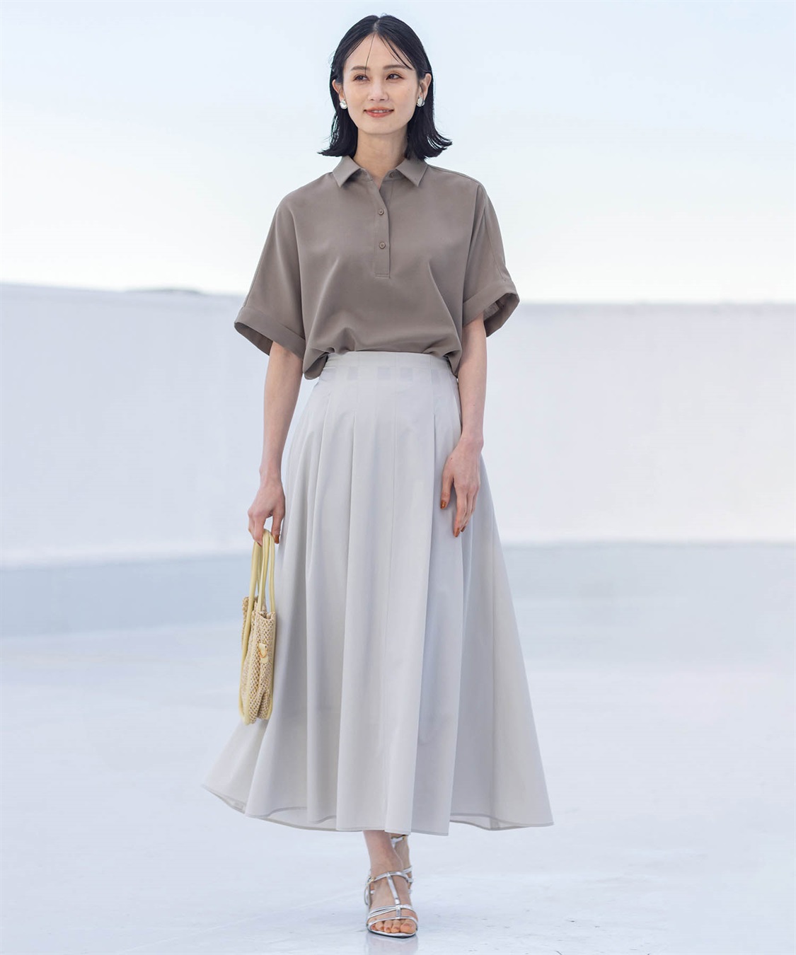 A/C DESIGN BY ALPHA CUBIC 【美モーション】スキッパーシャツ【接触冷感・UVカット】_sub_6