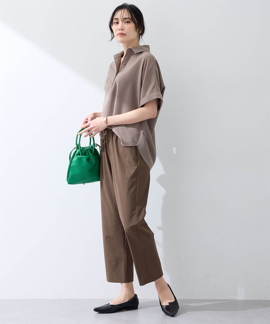 美品✨ スタイリング S/S シャツジャケット UVカット 接触冷感 24SS