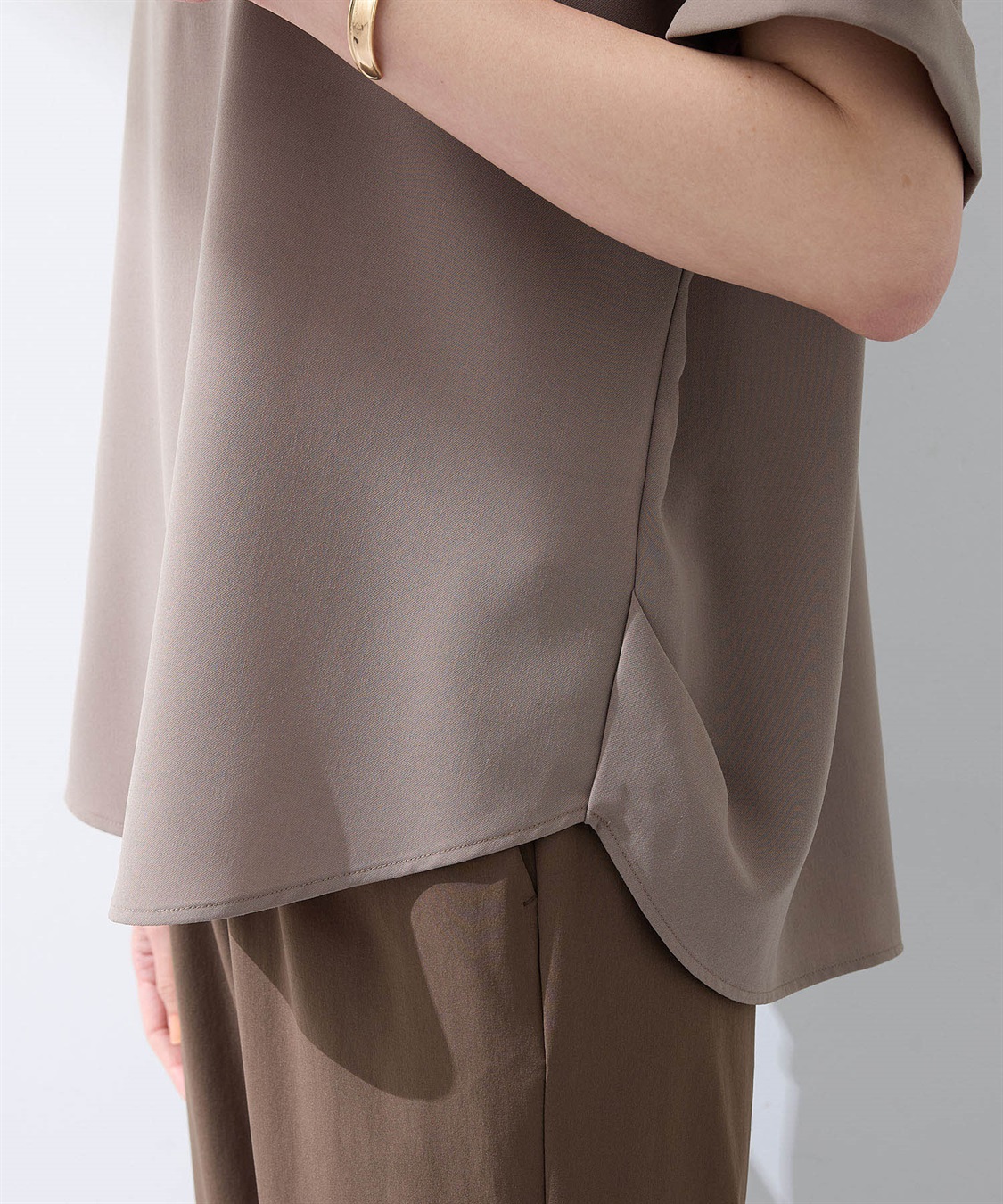 A/C DESIGN BY ALPHA CUBIC 【美モーション】スキッパーシャツ【接触冷感・UVカット】_sub_13