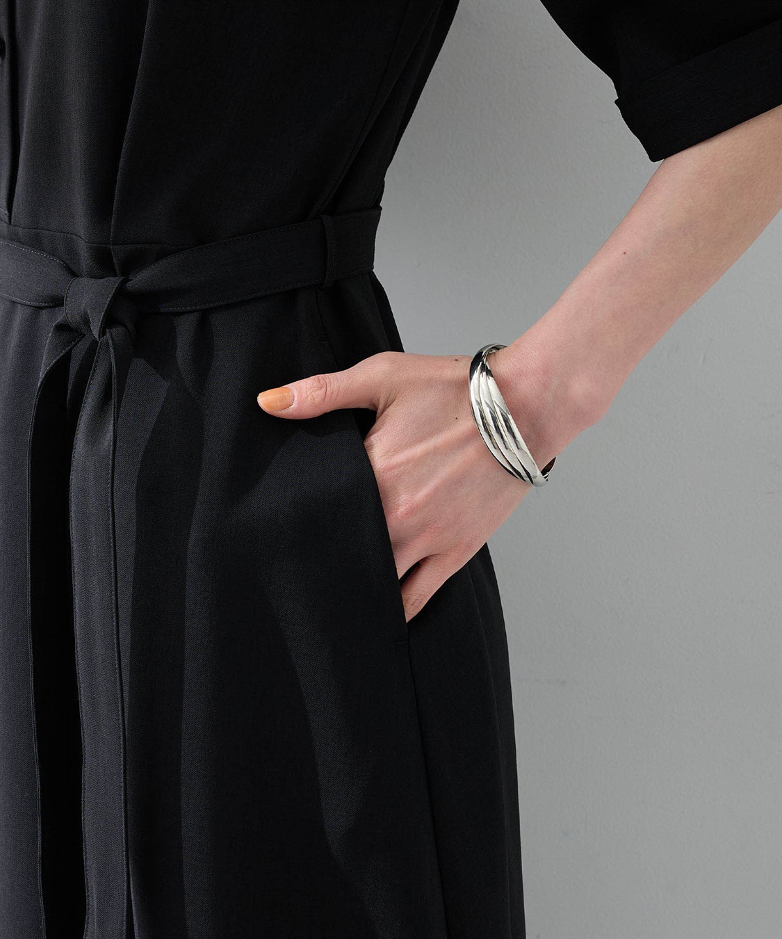 A/C DESIGN BY ALPHA CUBIC 【美モーション】バックギャザーワンピース【接触冷感・UVカット】_sub_8