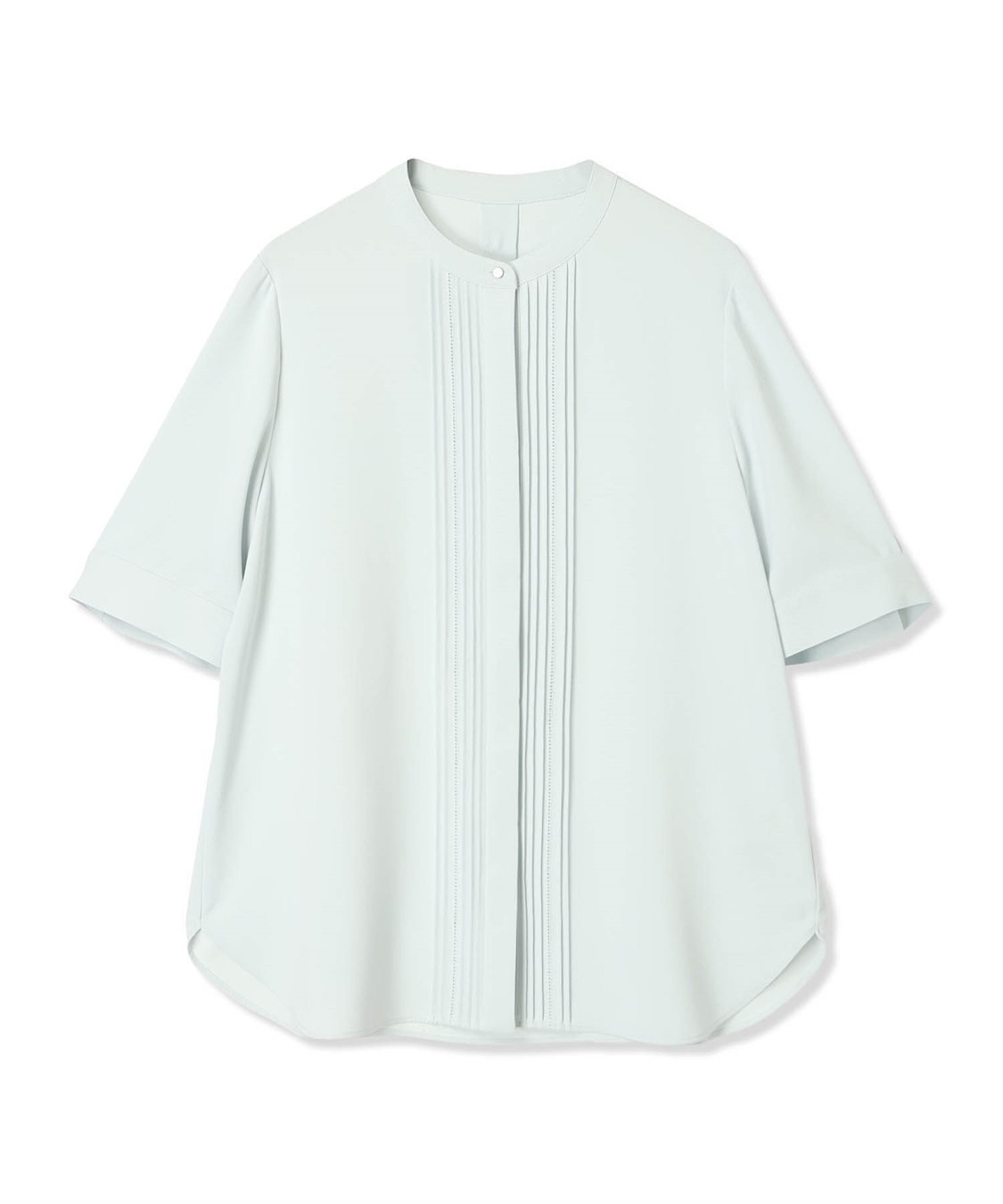 A/C DESIGN BY ALPHA CUBIC 【美モーション】トリアセ風ピンタックブラウス【接触冷感・UVカット】_sub_17