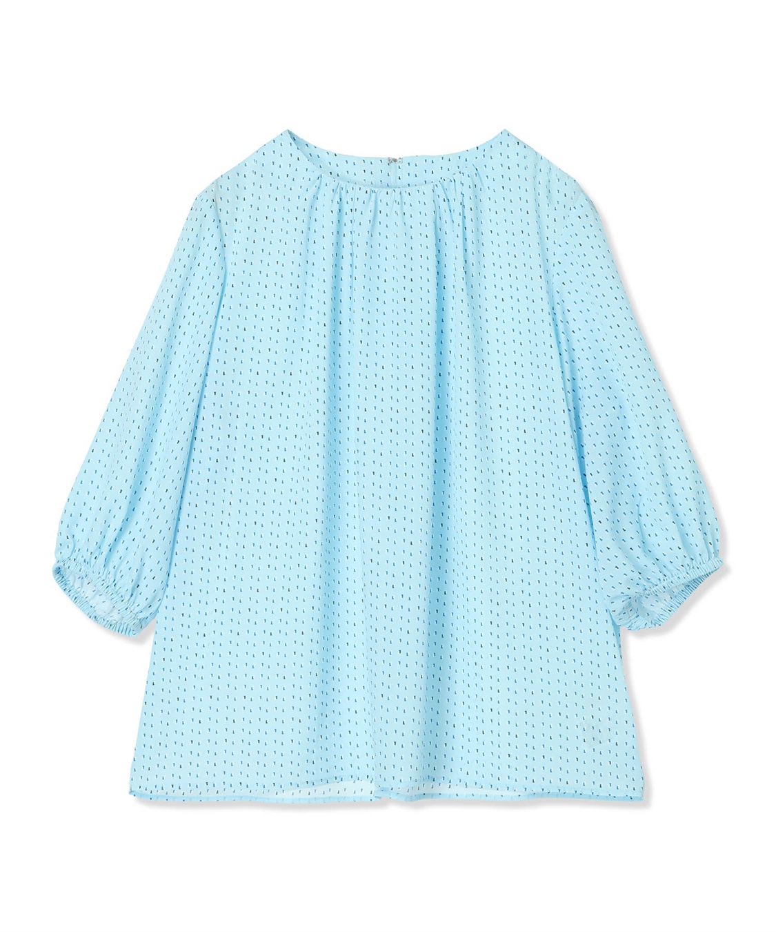 A/C DESIGN BY ALPHA CUBIC 【アルコラージュ】プリントギャザーブラウス_sub_22