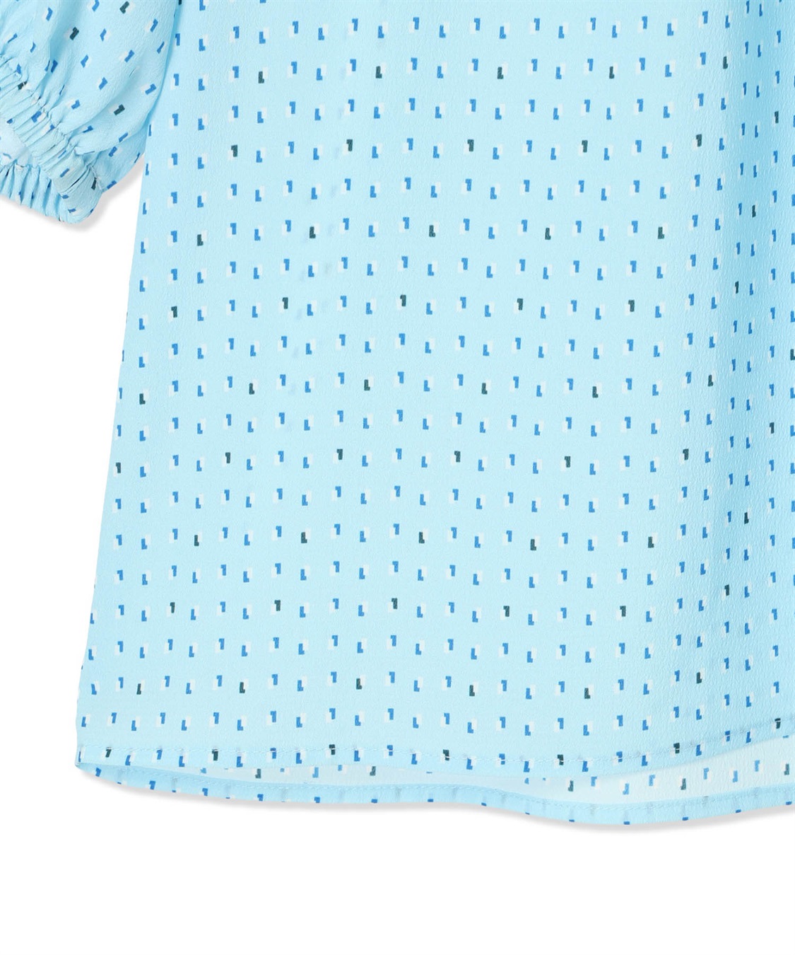 A/C DESIGN BY ALPHA CUBIC 【アルコラージュ】プリントギャザーブラウス_sub_26