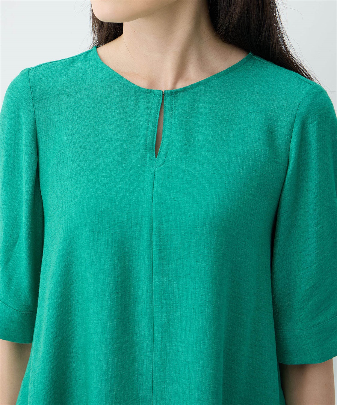 A/C DESIGN BY ALPHA CUBIC スキッパーワンピース【接触冷感】_sub_12