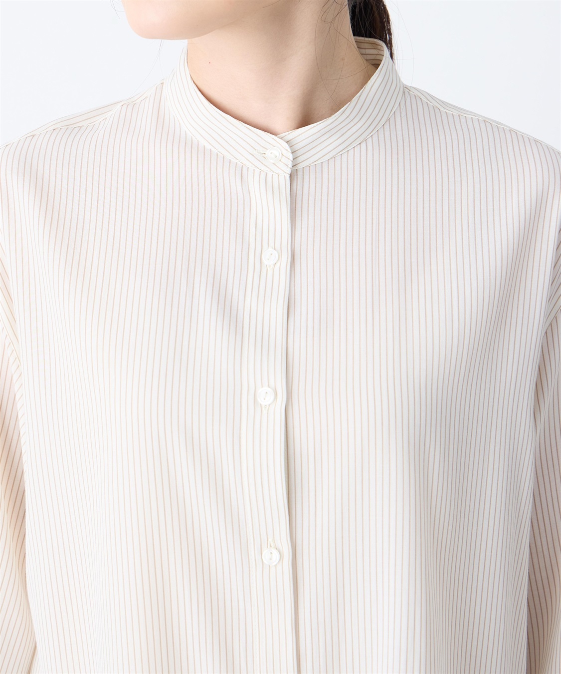 A/C DESIGN BY ALPHA CUBIC ストライプバンドカラーシャツ_sub_14