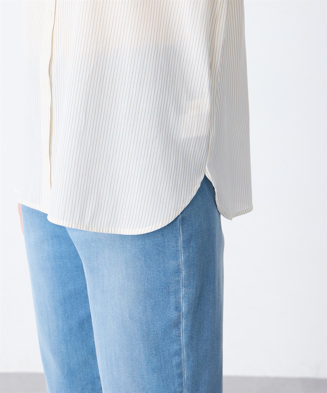 A/C DESIGN BY ALPHA CUBIC ストライプバンドカラーシャツ_sub_17