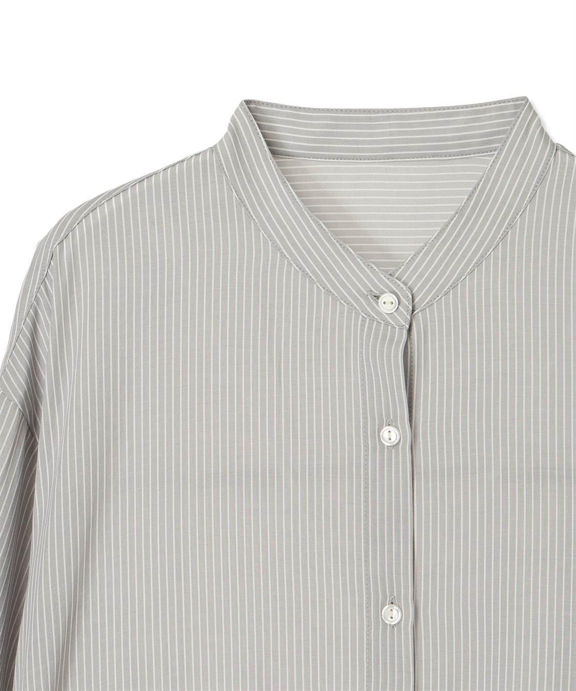 A/C DESIGN BY ALPHA CUBIC ストライプバンドカラーシャツ_sub_20