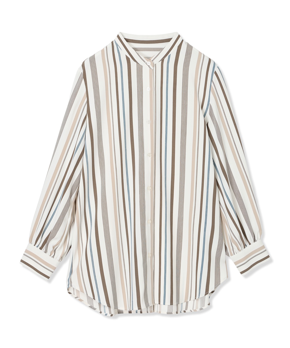 A/C DESIGN BY ALPHA CUBIC バンドカラーチュニックシャツ_sub_23