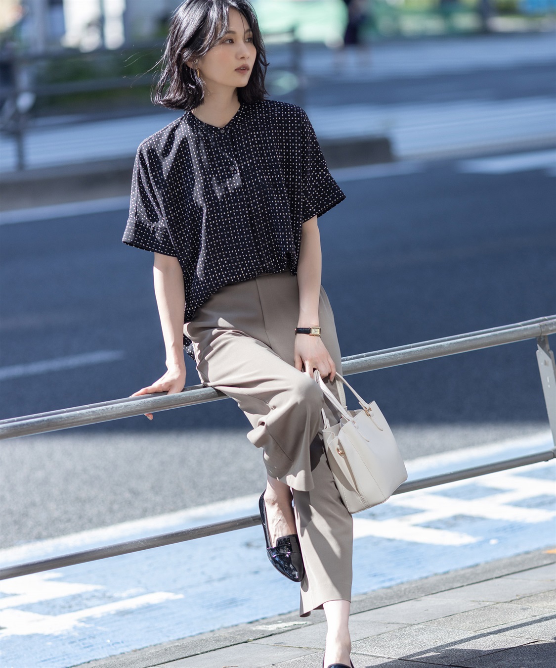 A/C DESIGN BY ALPHA CUBIC アルコラージュプリントブラウス_sub_12