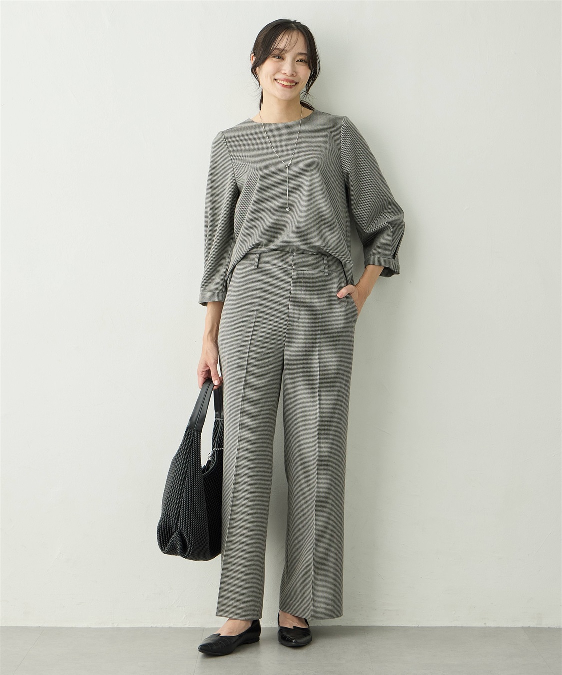 A/C DESIGN BY ALPHA CUBIC ローズオイル加工Tブラウス_sub_4