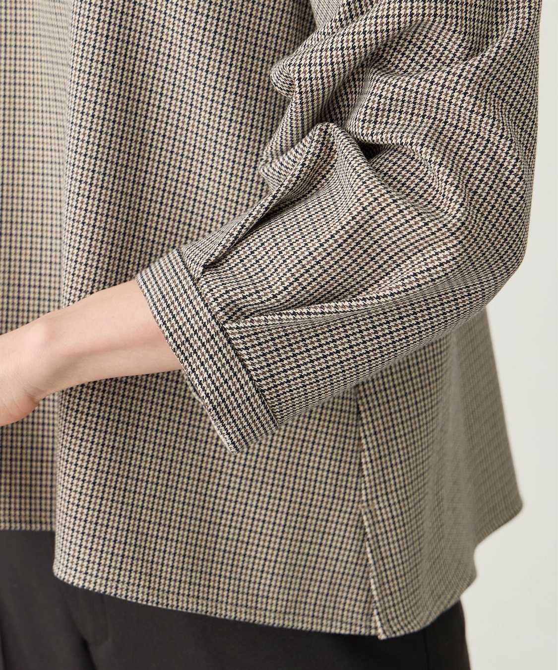 A/C DESIGN BY ALPHA CUBIC ローズオイル加工Tブラウス_sub_9