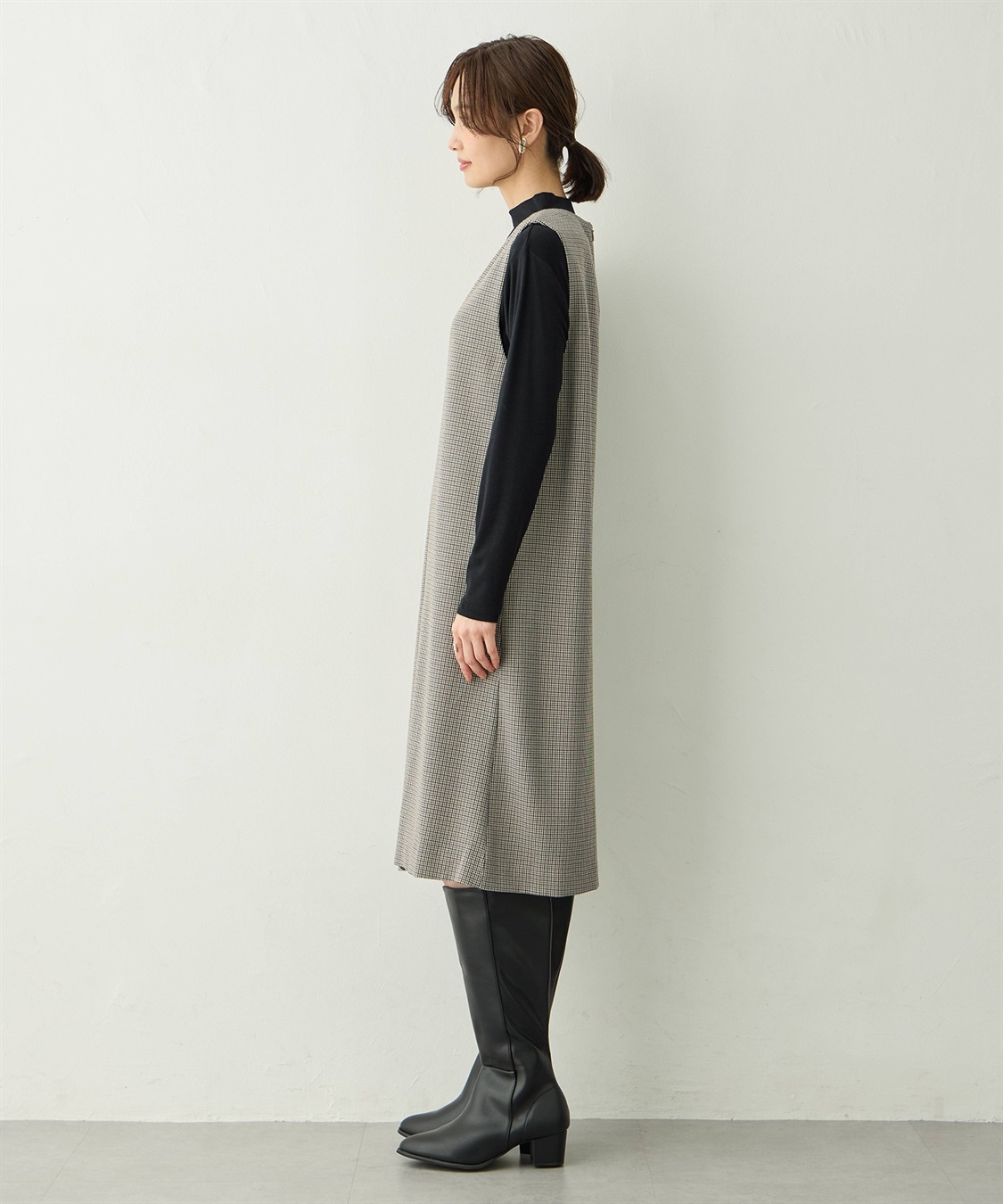 ローズオイル加工ジャンスカ A/C DESIGN BY ALPHA CUBIC｜クロスプラス