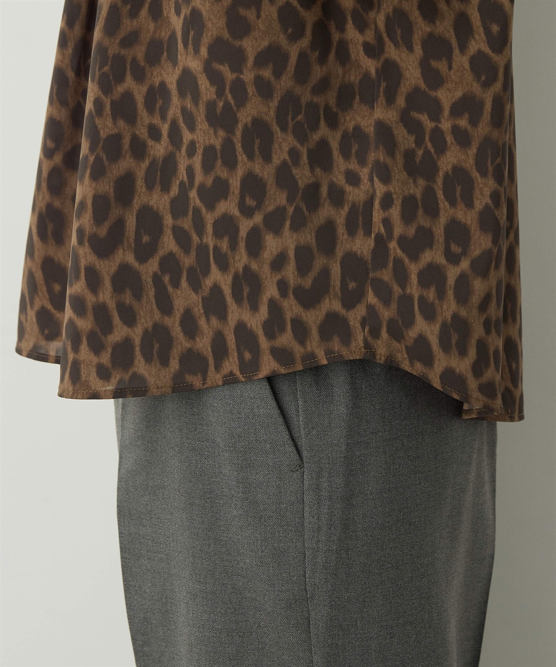 A/C DESIGN BY ALPHA CUBIC レオパードプリントブラウス_sub_7