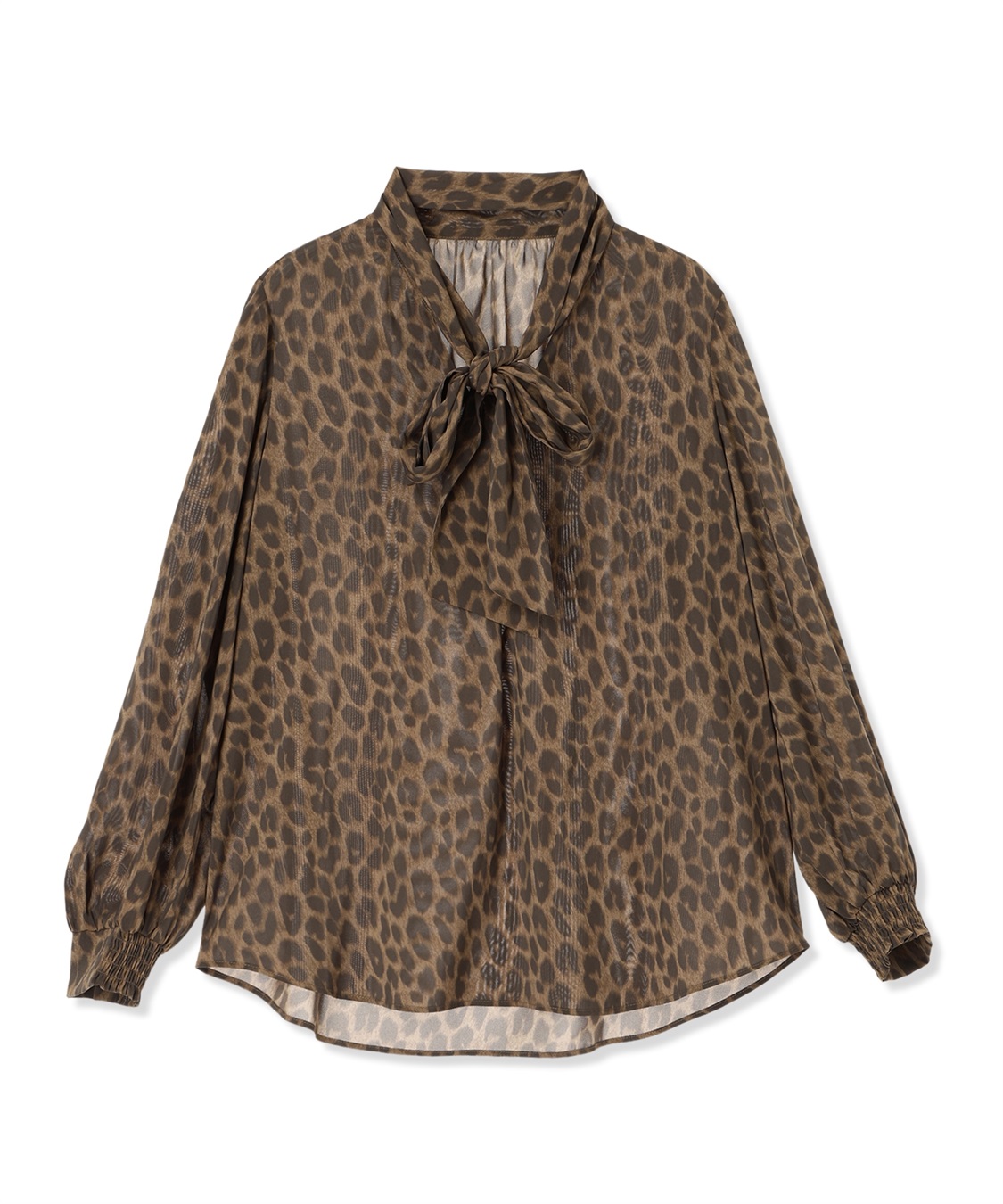 A/C DESIGN BY ALPHA CUBIC レオパードプリントブラウス_sub_8