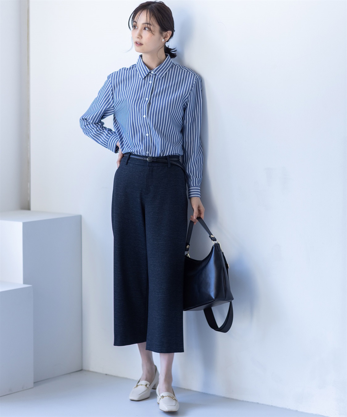 A/C DESIGN BY ALPHA CUBIC ストライプシャツ_sub_7