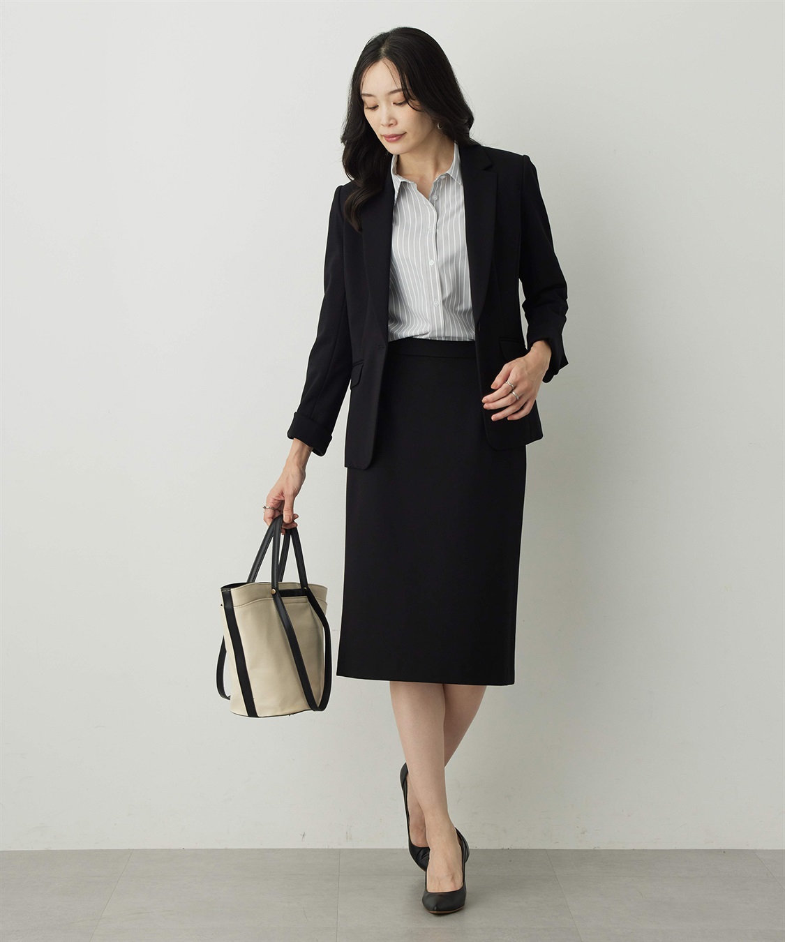 A/C DESIGN BY ALPHA CUBIC ストライプシャツ_sub_12