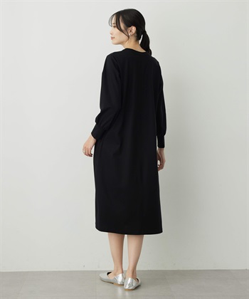 A/C DESIGN BY ALPHA CUBIC ボリュームスリーブワンピース_subthumb_2