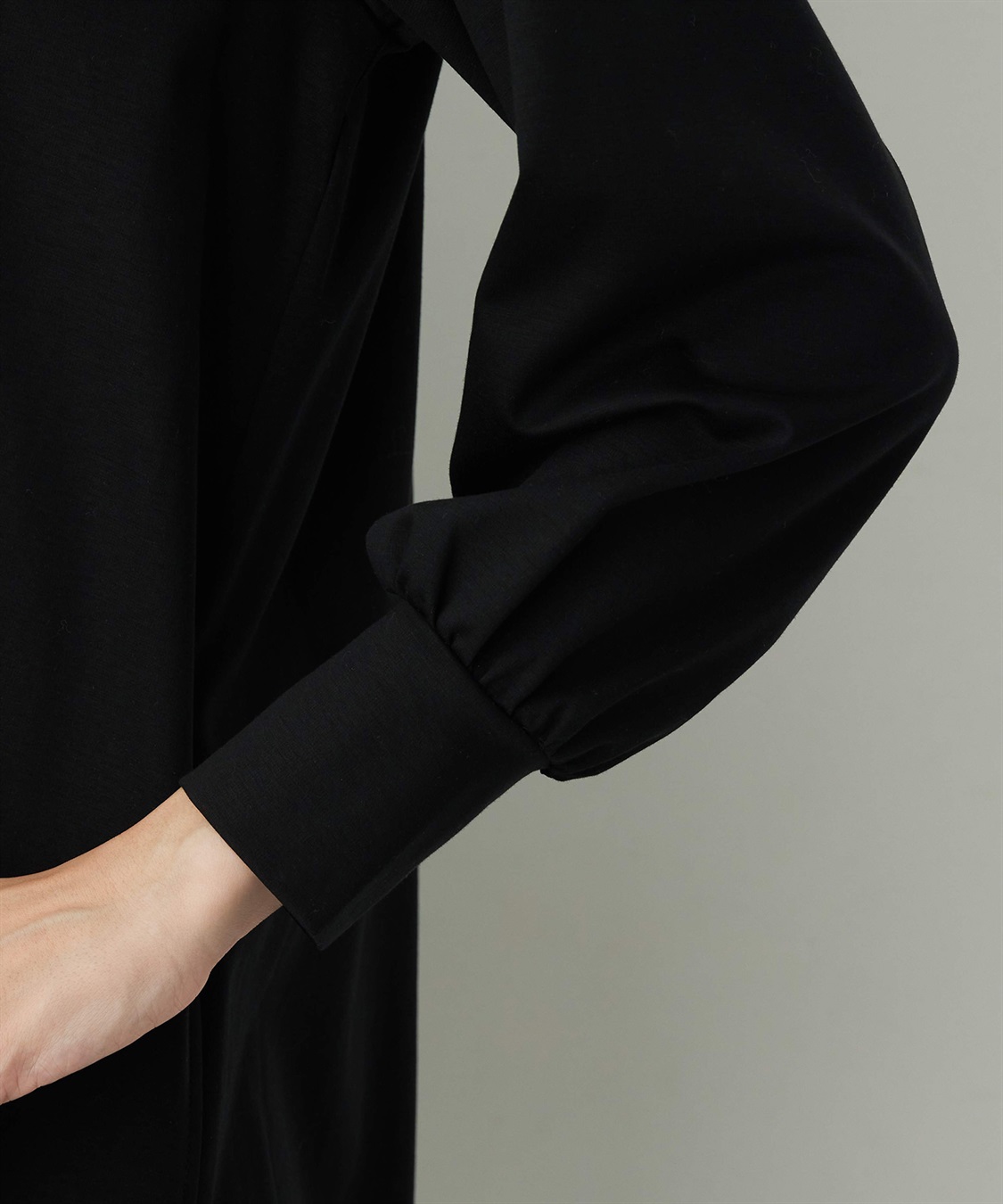 A/C DESIGN BY ALPHA CUBIC ボリュームスリーブワンピース_sub_9