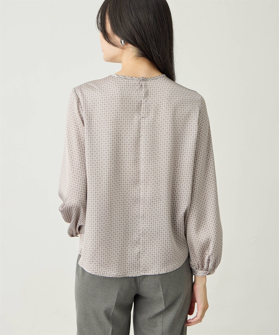 Ccf様 チェーンプリントブラウス A/C DESIGN BY ALPHA CUBIC｜クロスプラス