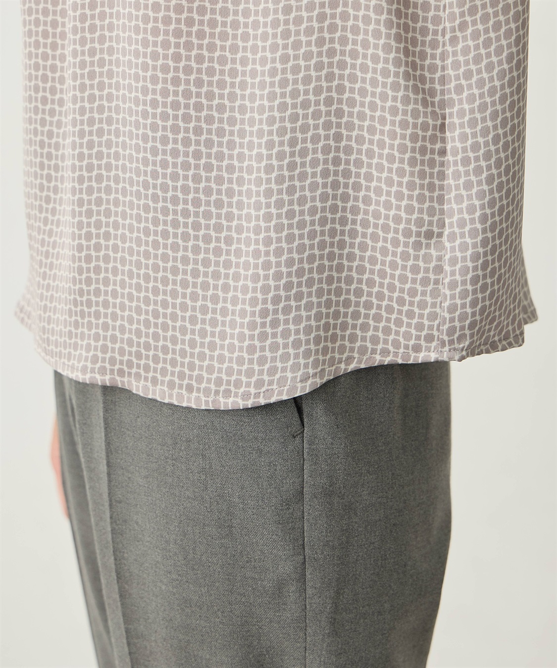 A/C DESIGN BY ALPHA CUBIC チェーンプリントブラウス_sub_10