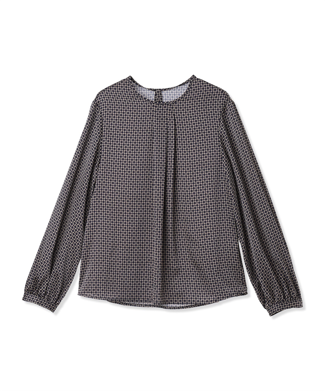 A/C DESIGN BY ALPHA CUBIC チェーンプリントブラウス_sub_20