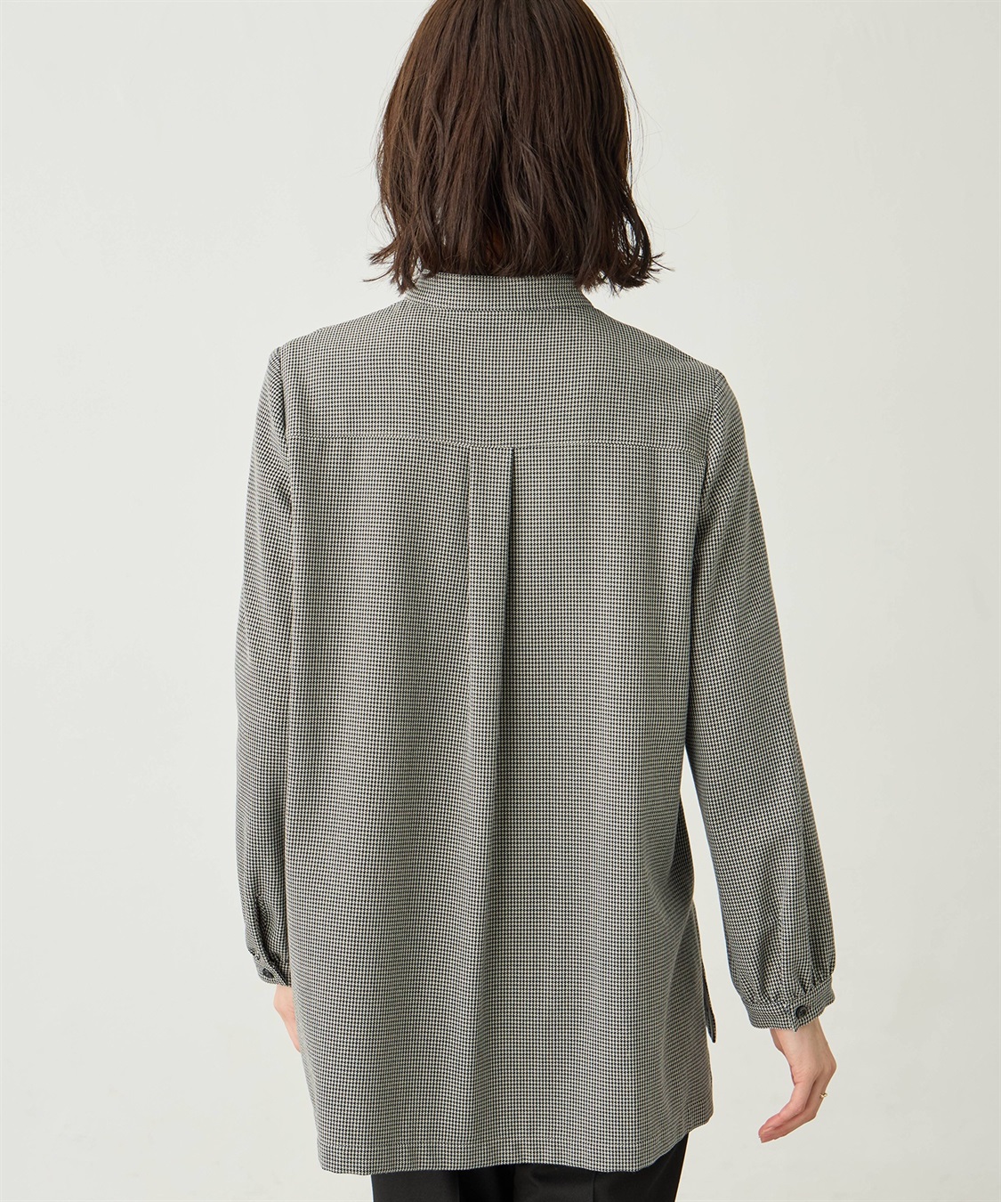 A/C DESIGN BY ALPHA CUBIC ローズオイル加工チュニックシャツ_sub_2