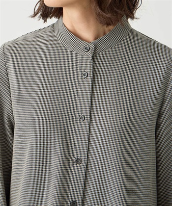 A/C DESIGN BY ALPHA CUBIC ローズオイル加工チュニックシャツ_subthumb_8