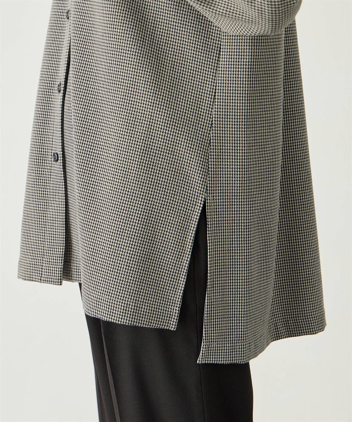 A/C DESIGN BY ALPHA CUBIC ローズオイル加工チュニックシャツ_sub_10