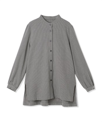 A/C DESIGN BY ALPHA CUBIC ローズオイル加工チュニックシャツ_subthumb_11