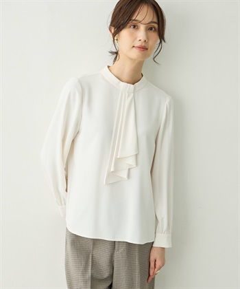 A/C DESIGN BY ALPHA CUBIC ボウタイブラウス_subthumb_3