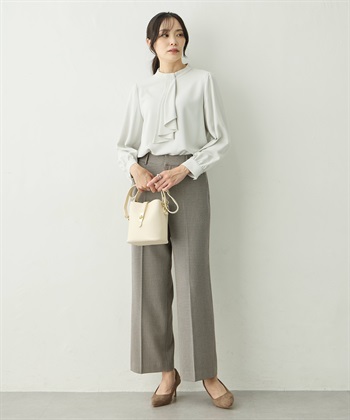 A/C DESIGN BY ALPHA CUBIC ボウタイブラウス_subthumb_5